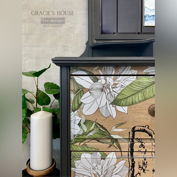 Redesign with Prima Decor Transfer ~ PEACEFUL GARDEN 24” x 35” - Picture 2 of 6